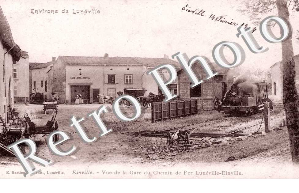 vue de la gare du chemin de fer
