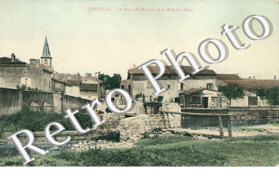 le pont de Raville et la rue du pont