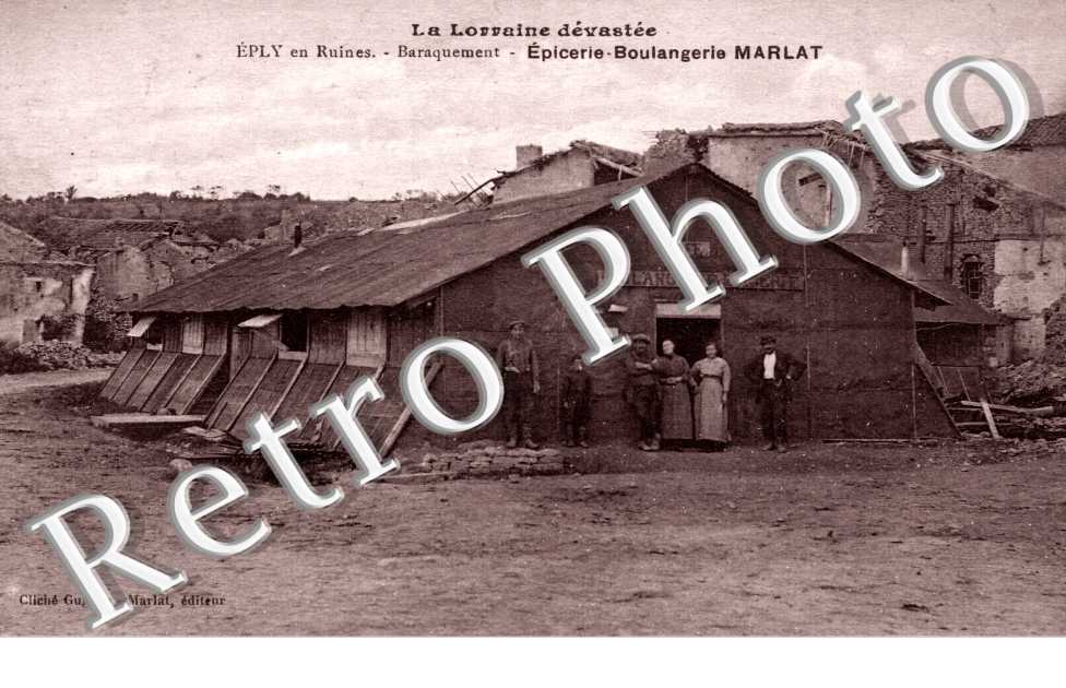 baraquement - epicerie boulangerie Marlat