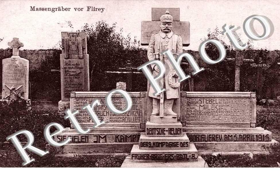 Massengraber vor Flirey