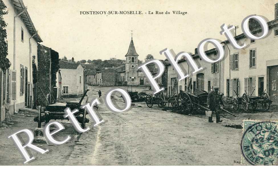 la rue du village