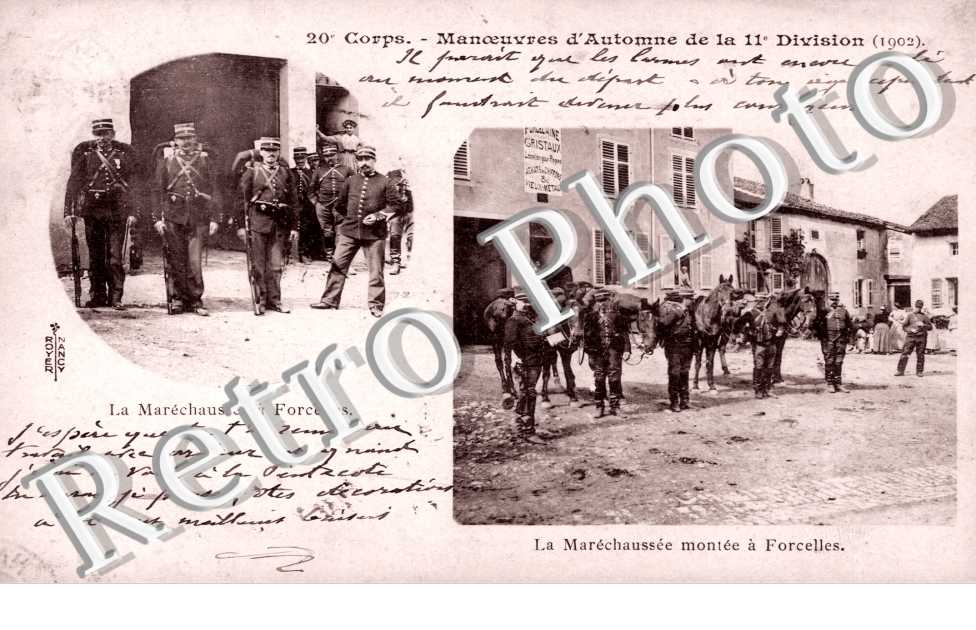 20eme Corps Manoeuvres d'Automne de la 11eme Division