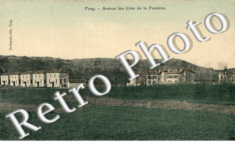 avenue des cites de la fonderie (carte couleur)