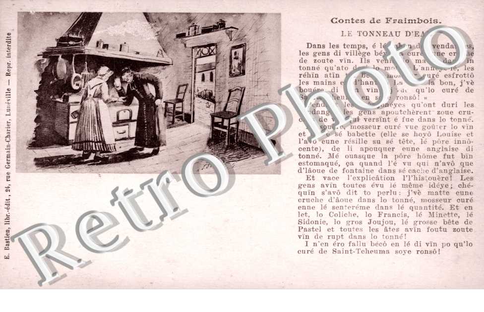 Contes, Le Tonneau d'Eau