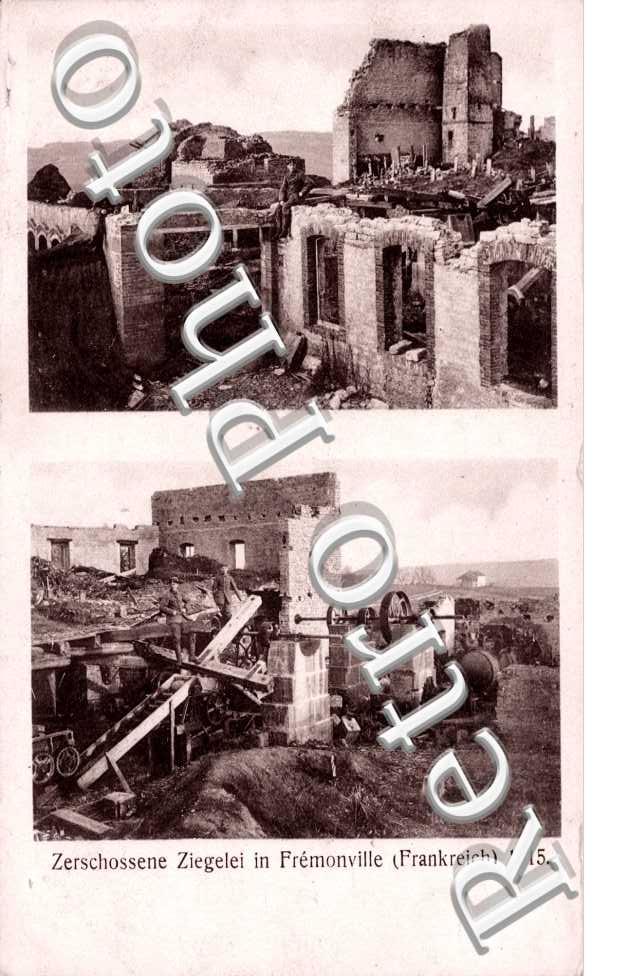 Zerschossene Ziegelei