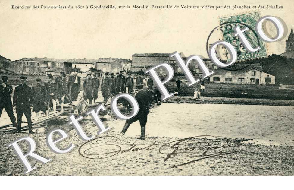 Exercices des Pontonniers du 160eme