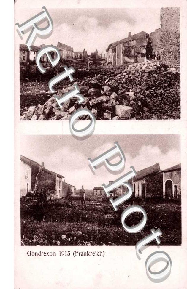 (le village detruit 1915)