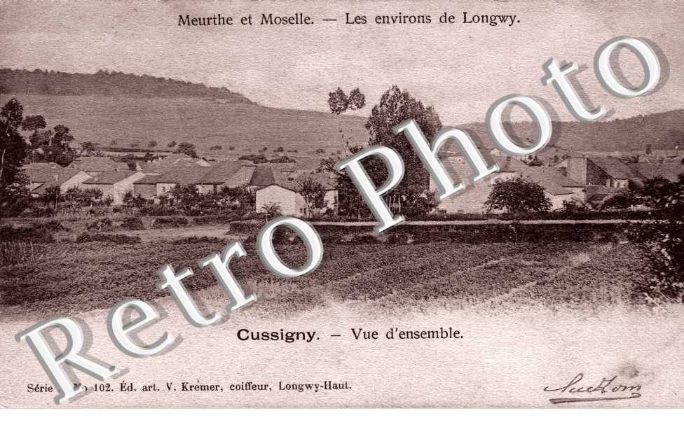 CUSSIGNY vue d'ensemble