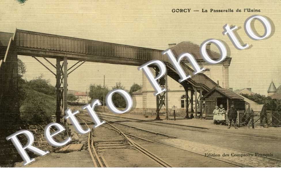 la passerelle de l'usine