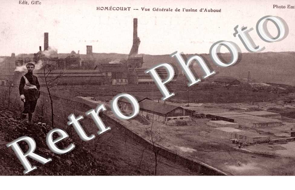 Vue generale de l'Usine d'Auboue