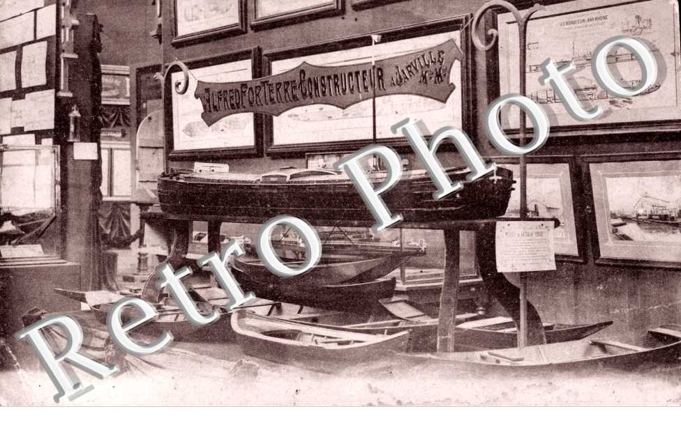 Alfred Forterre constructeur de bateaux