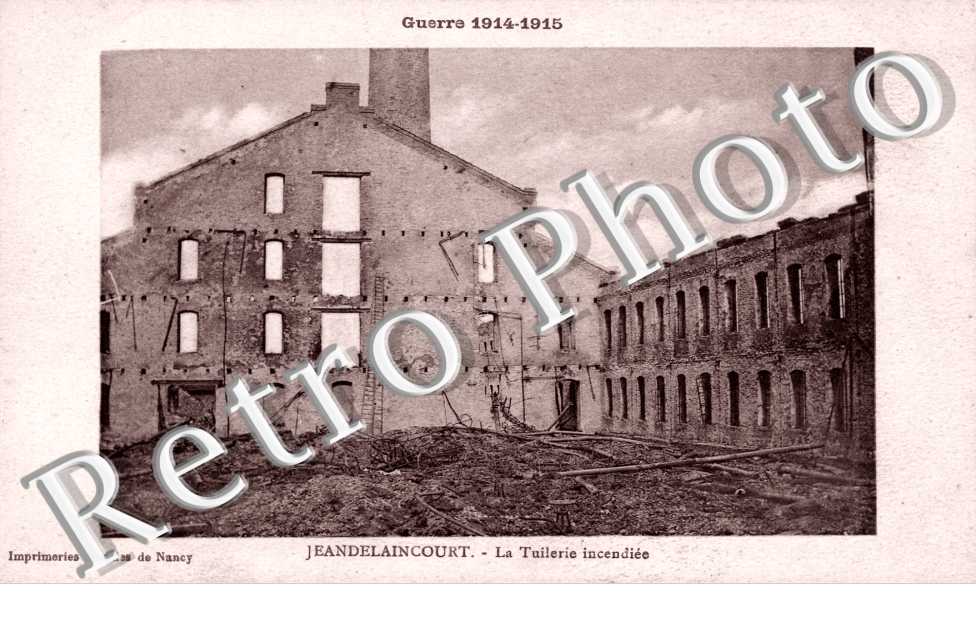 la Tuilerie incendiee