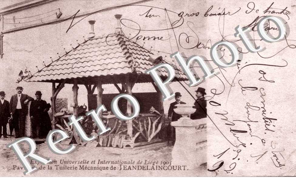 Exposition universelle et internationale de Liege 1905 - Pavillon de la Tuilerie mecanique