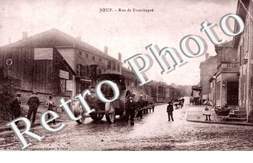 rue de franchepre (Tracteur a vapeur)