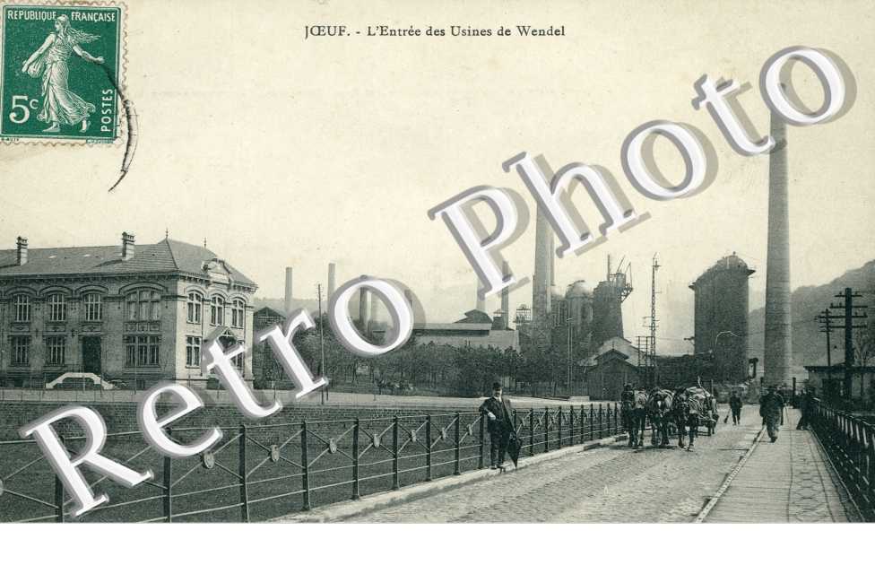 l'entree des usines De Wendel