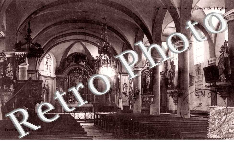 LAITRE Interieur de l'Eglise