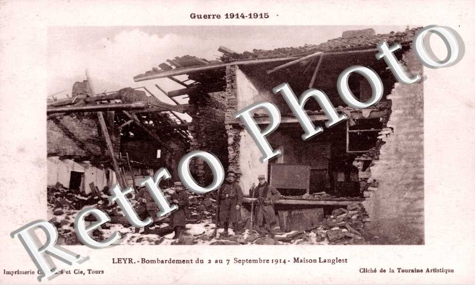 Bombardement du 2 au 7 sept 1914