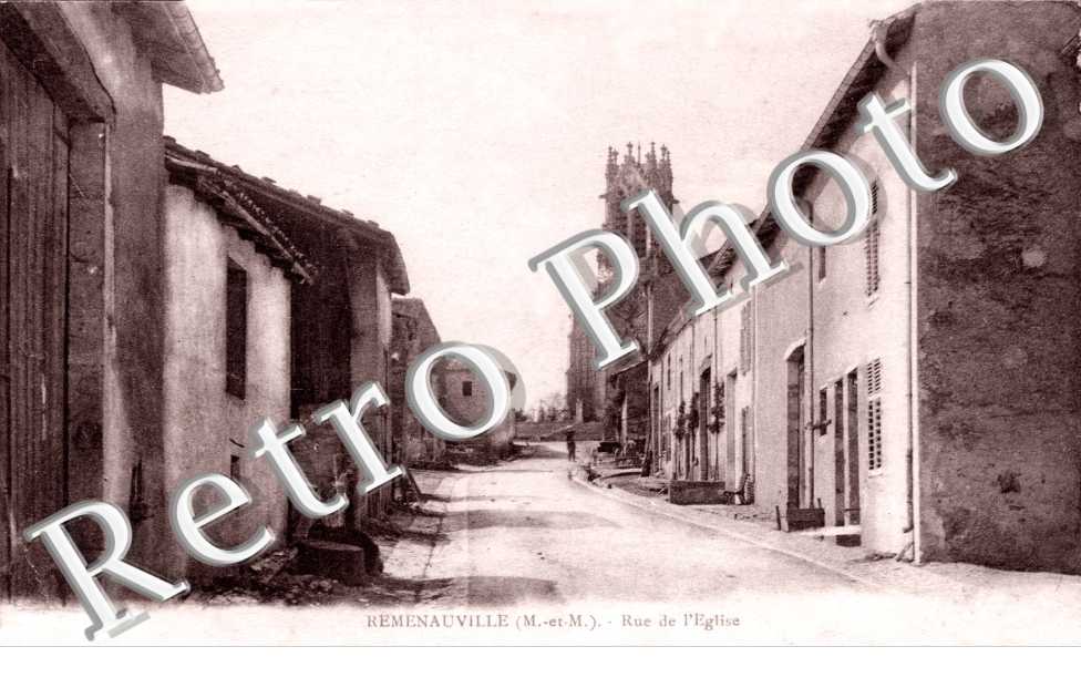REMENAUVILLE rue de l'eglise
