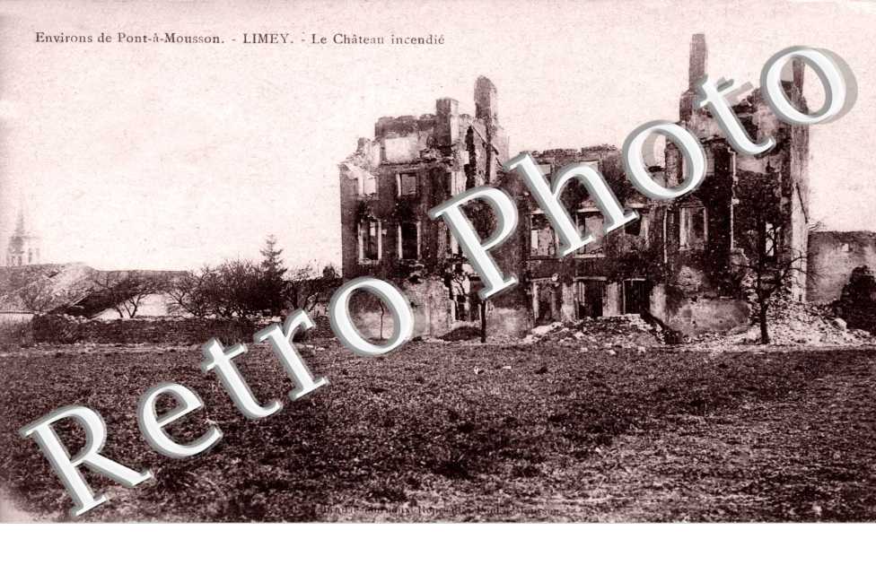 le chateau incendie