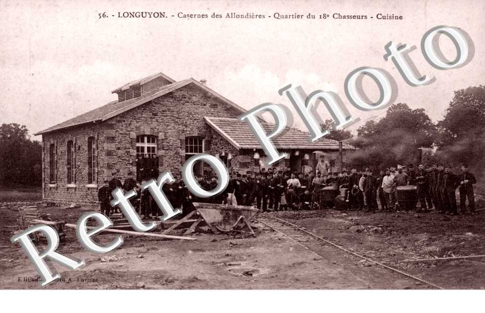 Casernes des Allondieres, Quartier du 18e Chasseurs, Cuisine