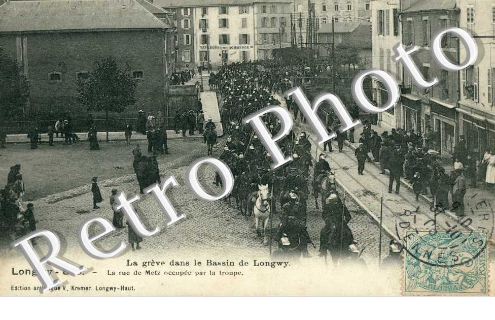 Greve dans le bassin de Longwy