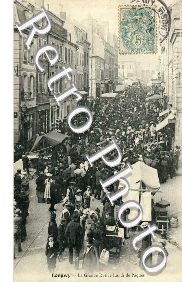 la Grande Rue le lundi de Paques