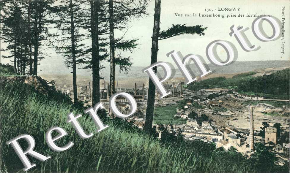 Vue sur le Luxembourg prise des Fortifications