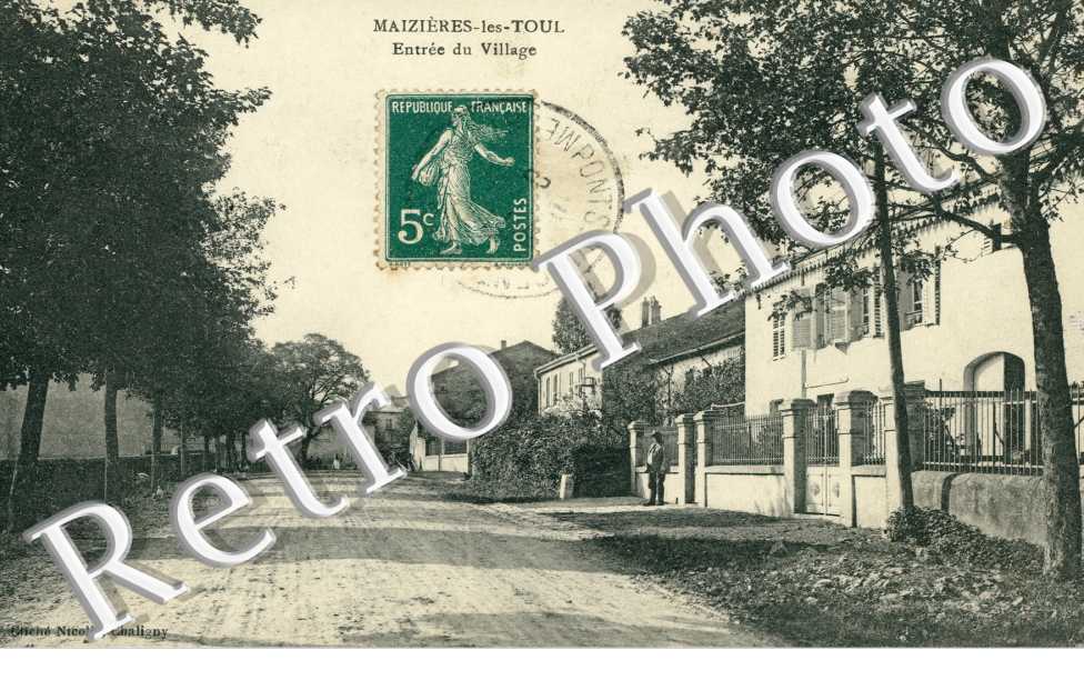 Maizieres-les-Toul, entree du village