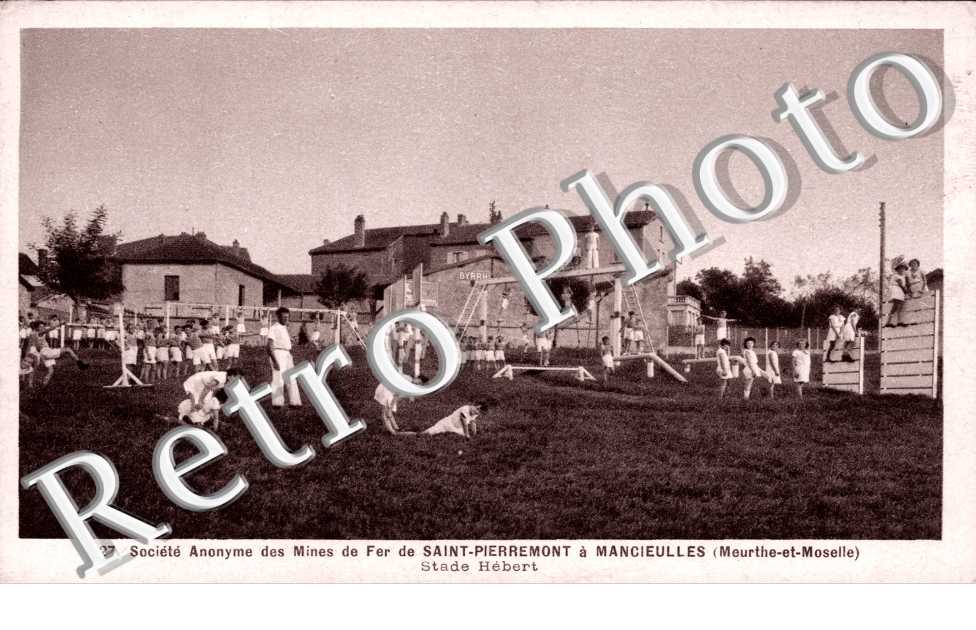 Mines de fer de st-Pierremont - stade Hebert