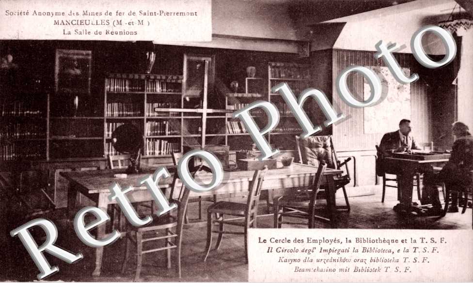 Societe anonyme des mines de fer - salle de reunion - cercle des employes