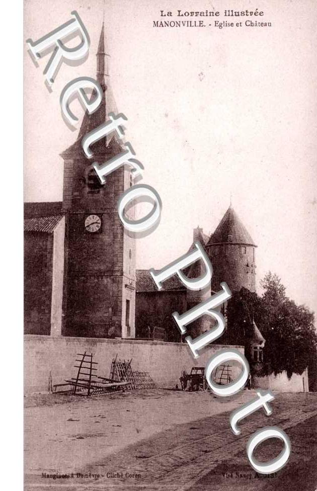 Le chateau et eglise