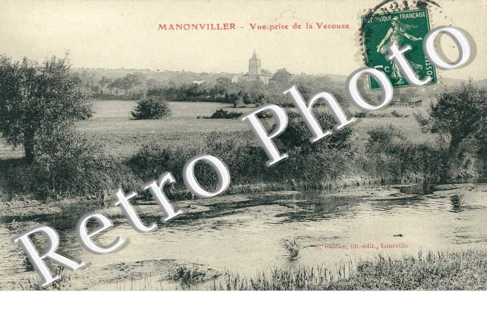 Vue prise de la Vezouze