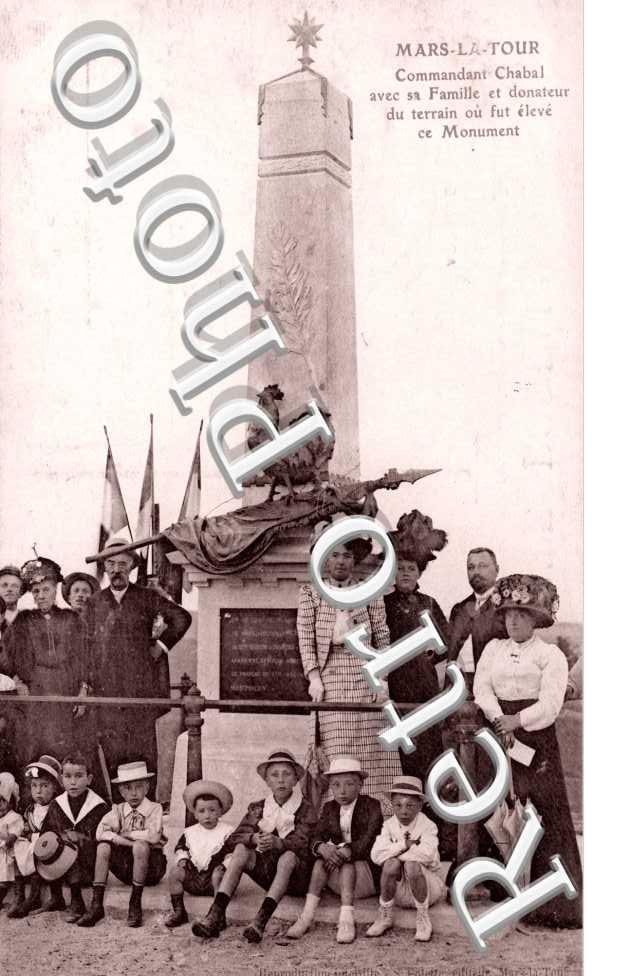 Commandant Chabal avec sa famille