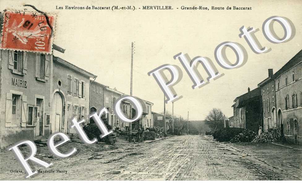 Grande Rue, route de Baccarat