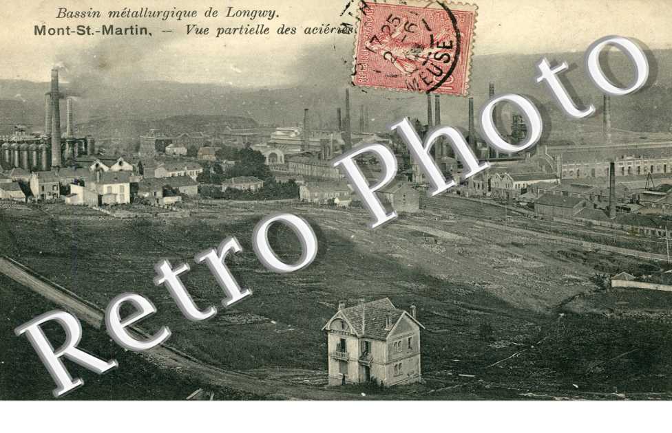 vue partielle des acieries