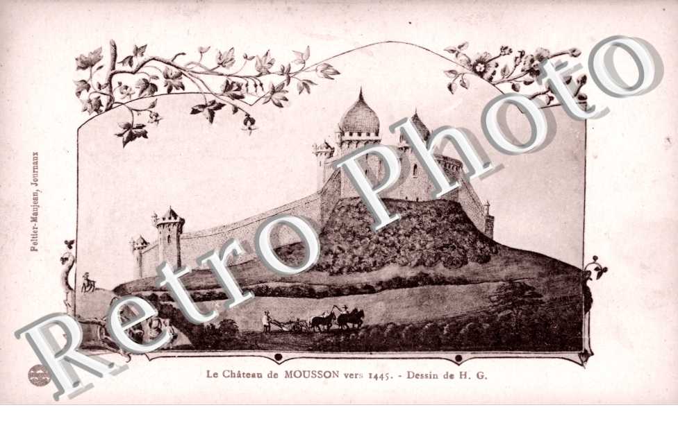 Le Chateau de Mousson vers 1445
