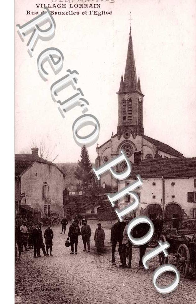 Rue de Bruxelle et l'eglise