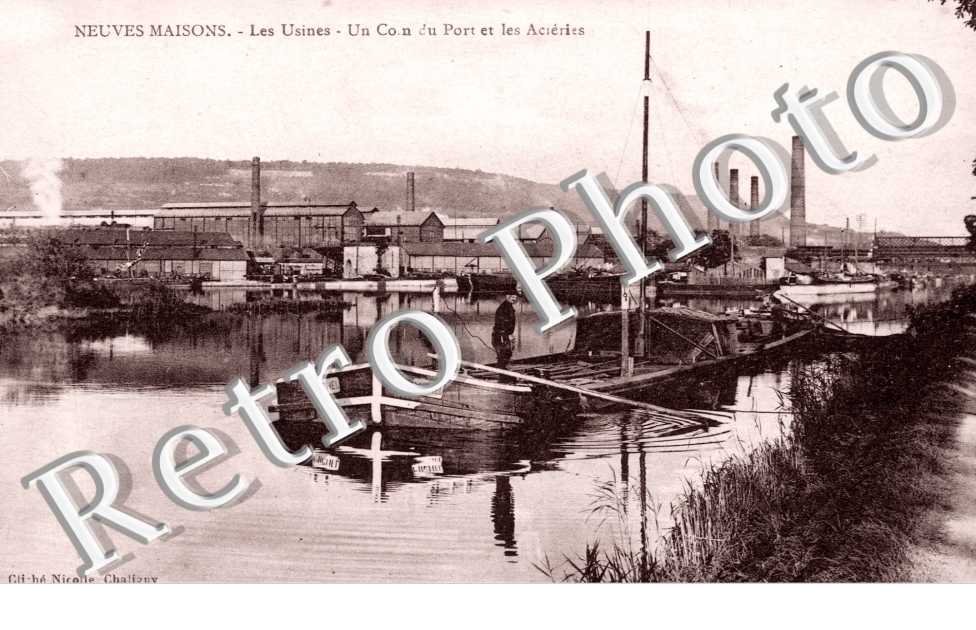 Les Usines, coin du Port et les Acieries