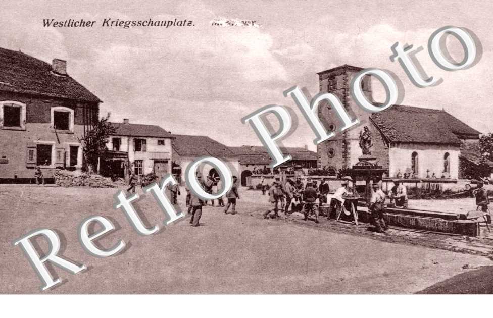Westlicher Kriegsschauplatz -  feldpostkarte