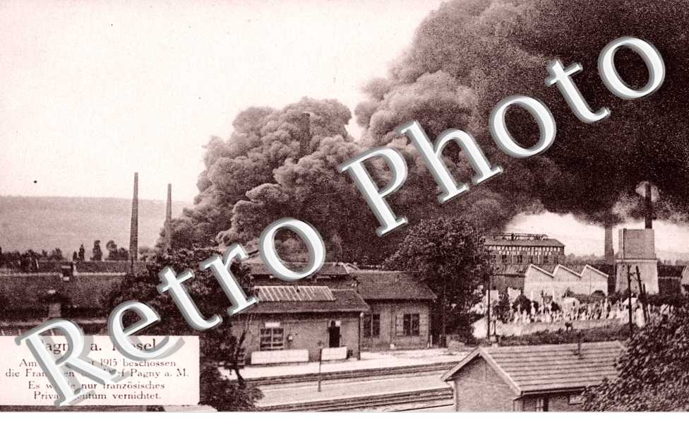 Am 22. August 1915 beschossen die Franzosen das Dorf