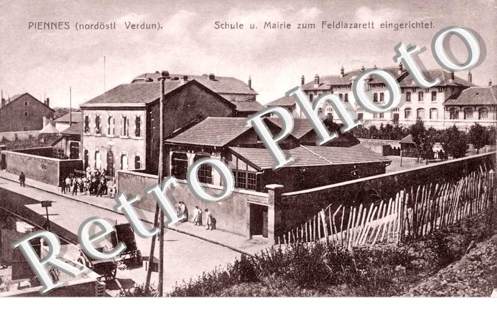 Schule - mairie -  feldpostkarte