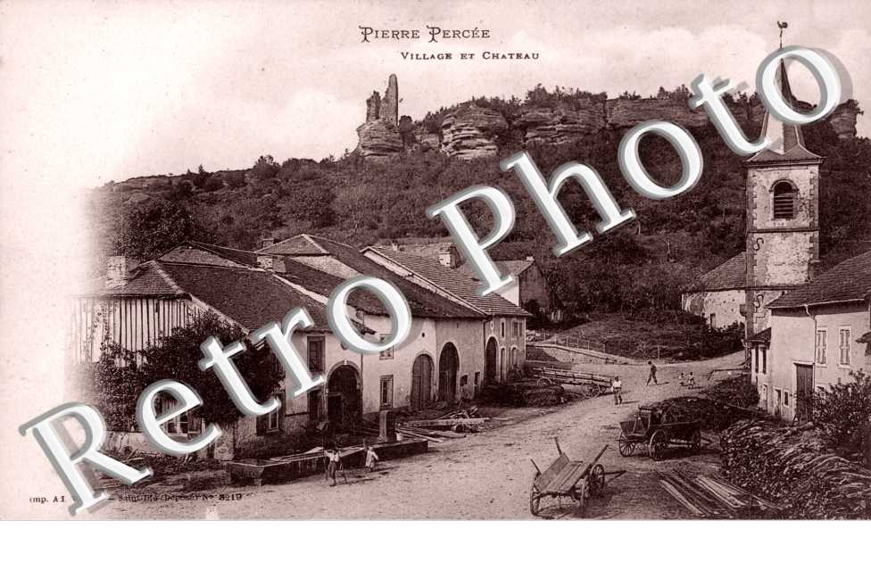 Village et chateau