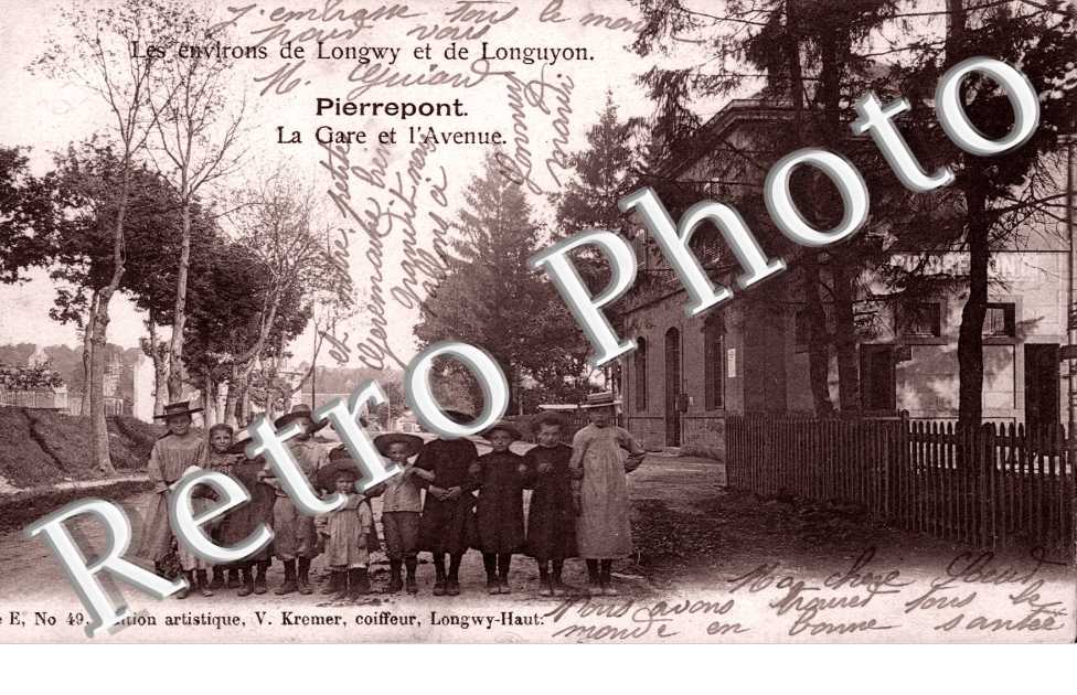 la gare et l'avenue - Edition Kremer serie n° 49