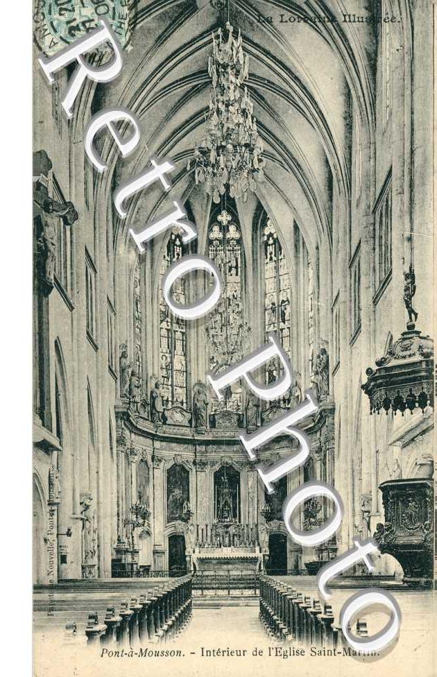 Interieur de l'Eglise Saint Martin