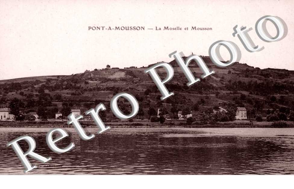 La Moselle et Mousson
