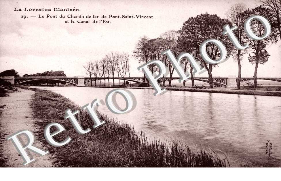 Pont du Chemin de Fer et le Canal de l'Est