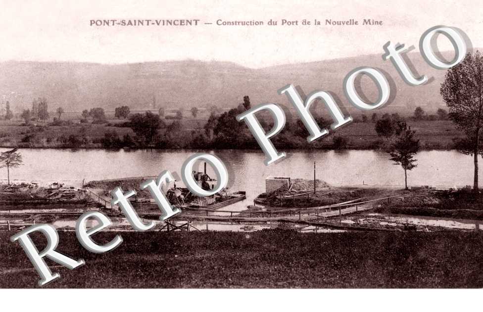 Construction du port de la Nouvelle Mine