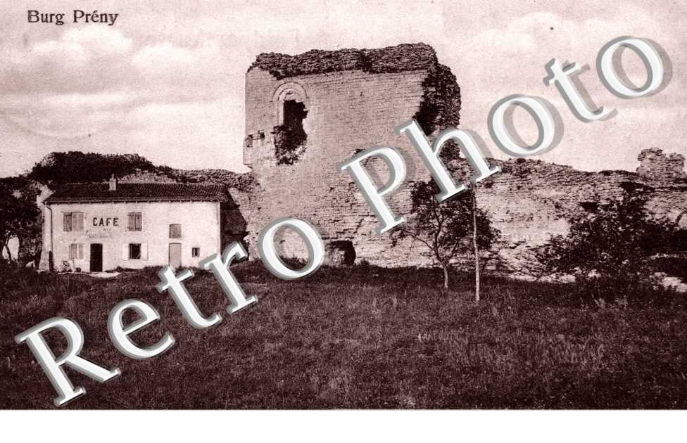 Burg Preny - cafe, ruines
