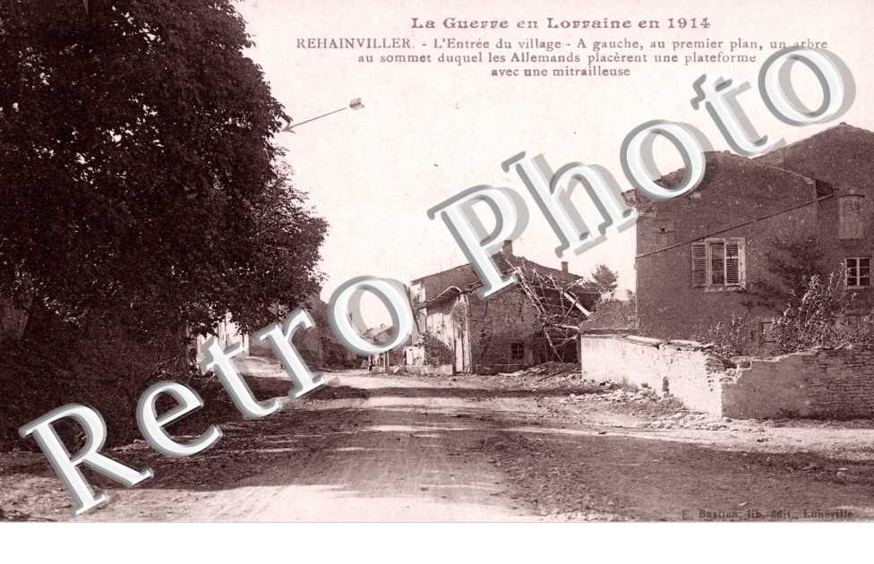 l'entrée du village