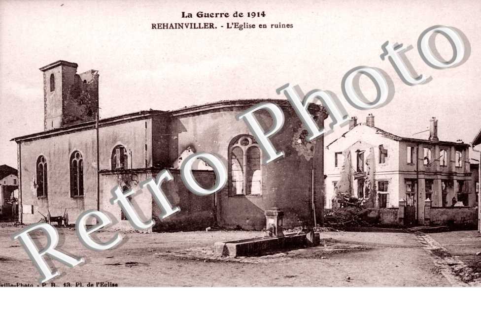 l'Eglise en ruines